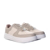 Tenis beige x nude para mujer TA1002